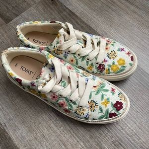 TOMS Women's, Alex Sneaker Size 8 Casual Canvas Court